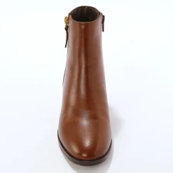 Leren boots met rits