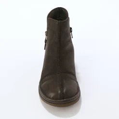 Leren boots met rits
