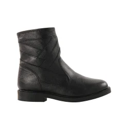 Leren boots met wollen voering - tot maat 46