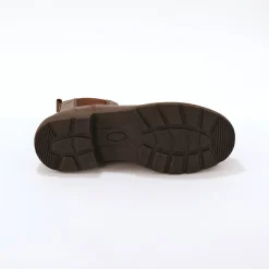Leren Chelsea boots, elastische zijkanten en dikke zool