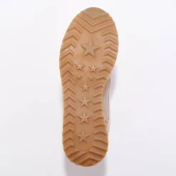 Leren sneakers met contrasterende fantasiepasjes
