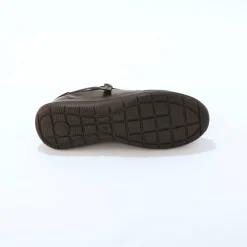 Leren sneakers met rits en veters