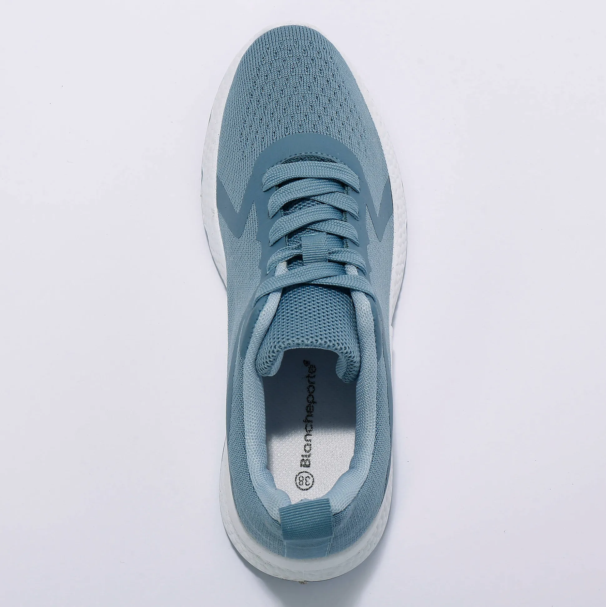 Lichte sneakers in ademend textiel