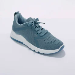 Lichte sneakers in ademend textiel