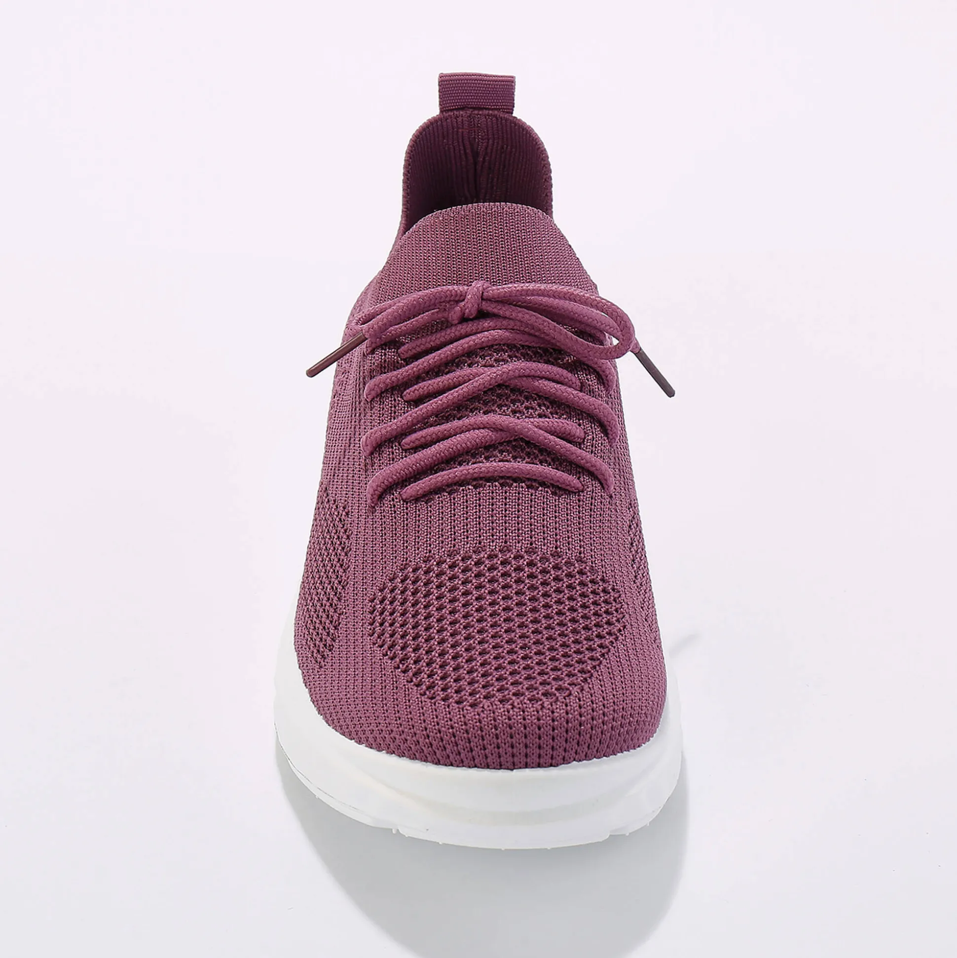 Lichte sneakers in meshtextiel, met veters