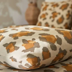 Linge de lit Pedro en polycoton imprimé peau de bête