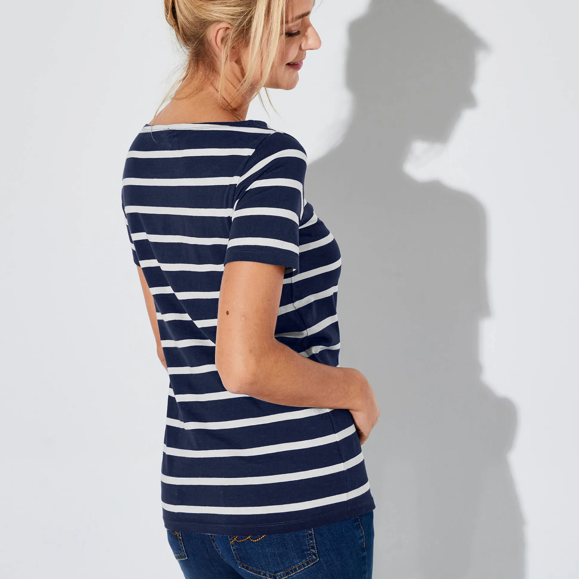 Marineshirt, korte mouwen