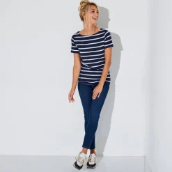 Marineshirt, korte mouwen