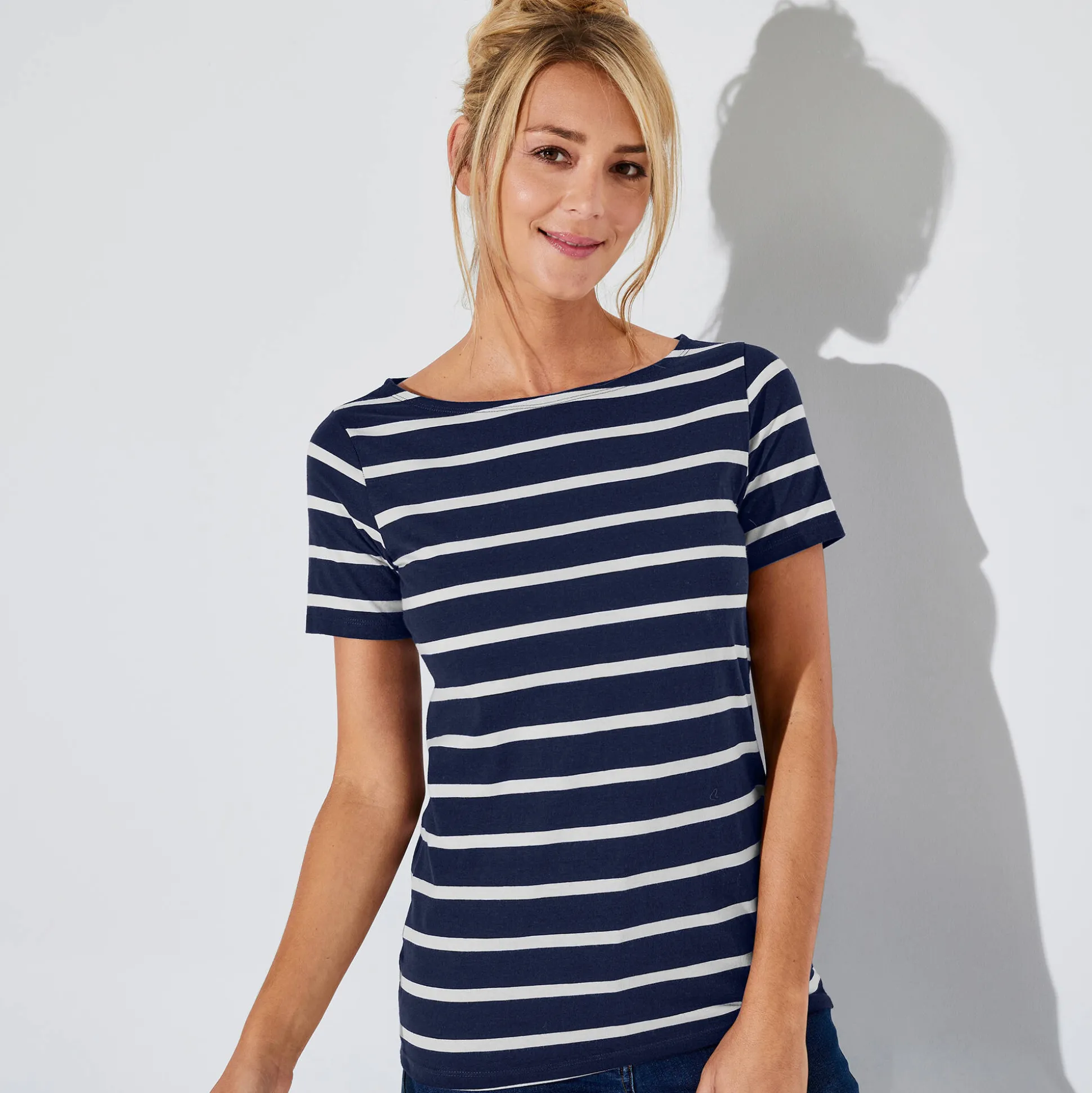 Marineshirt, korte mouwen