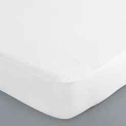 Matrasbeschermer in badstof en ondoorlatend pvc