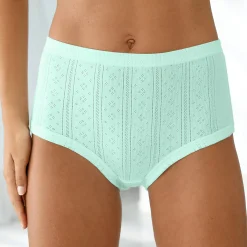 Maxislip in katoen met jacquardmotieven - Set van 4