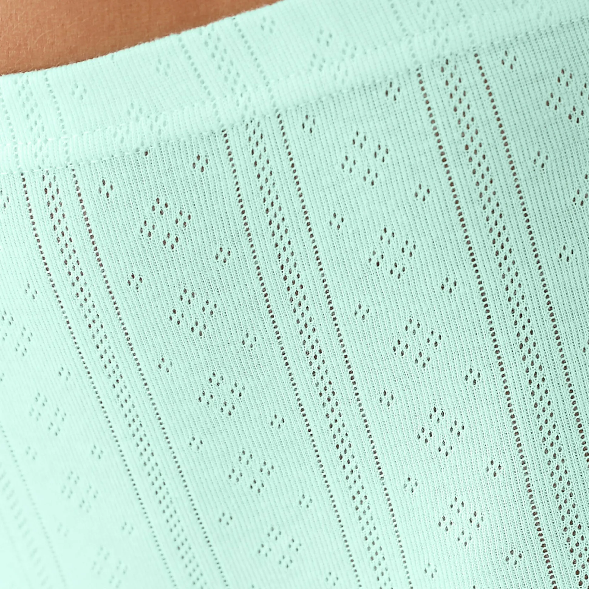 Maxislip in katoen met jacquardmotieven - Set van 4