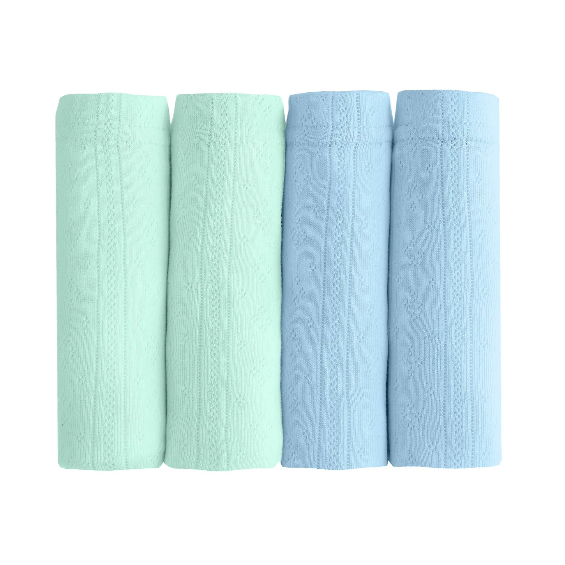 Maxislip in katoen met jacquardmotieven - Set van 4