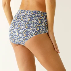 Maxislip in stretchkatoen met bloemenprint - set van 4