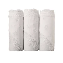 Maxislip met hoge taille in katoen en stretchkant - set van 3