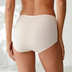 Maxislip met hoge taille en kanten tailleband in microvezel - set van 3
