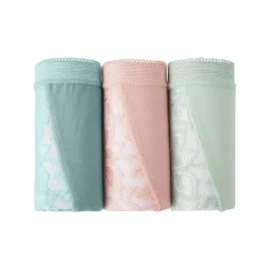 Maxislip met kant - set van 3