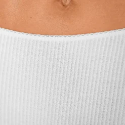 Maxislip met platte ribbels - set van 6