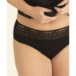 Menstruatieslip met kanten tailleband - hevige vloed