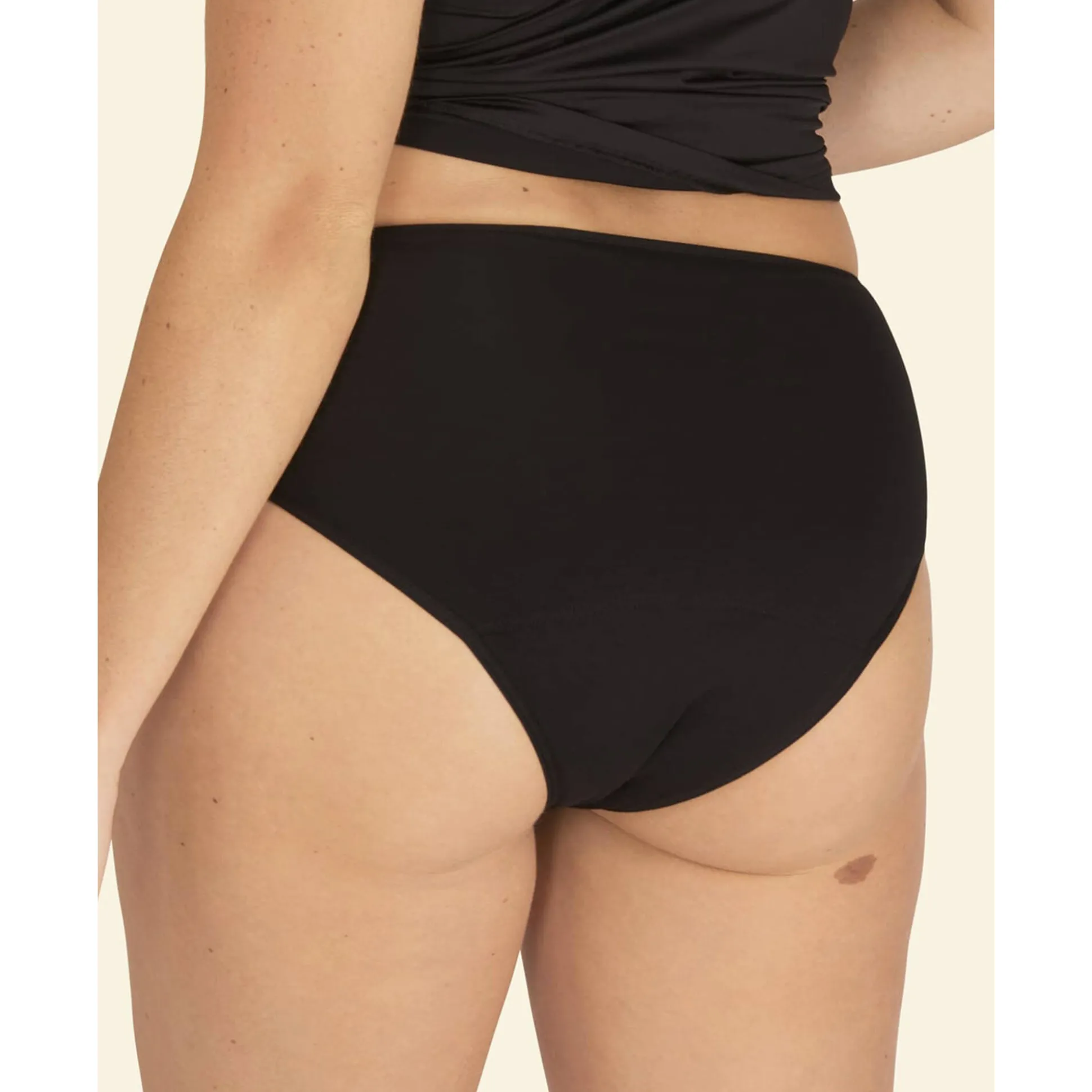 Menstruatieslip met kanten tailleband - hevige vloed