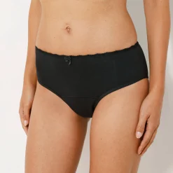 Menstruatieslip met kanten tailleband - maximodel