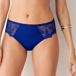 Microvezel slipje met guipurekant Rima - set van 2