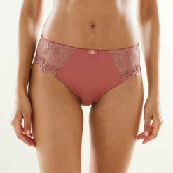 Microvezel slipje met guipurekant Rima - set van 2