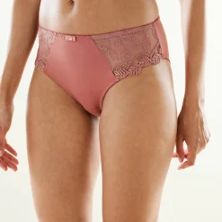 Microvezel slipje met guipurekant Rima - set van 2