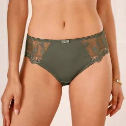 Microvezel slipje met guipurekant Rima - set van 2