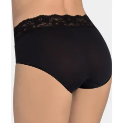 Midislip in katoen en kant Romance - set van 4 (3 + 1 gratis)<br>