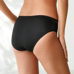 Midislip met hoge taille en kanten tailleband in microvezel - set van 3
