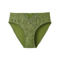 Midislip met hoge taille in rekbare kant en tule Guspini - set van 2