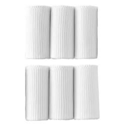 Midislip met platte ribbels - set van 6
