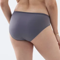 Midislip Oliena in microvezel en geborduurde tule - set van 2