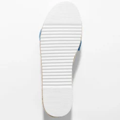 Mocassins in espadrillestijl met strik en koordzool