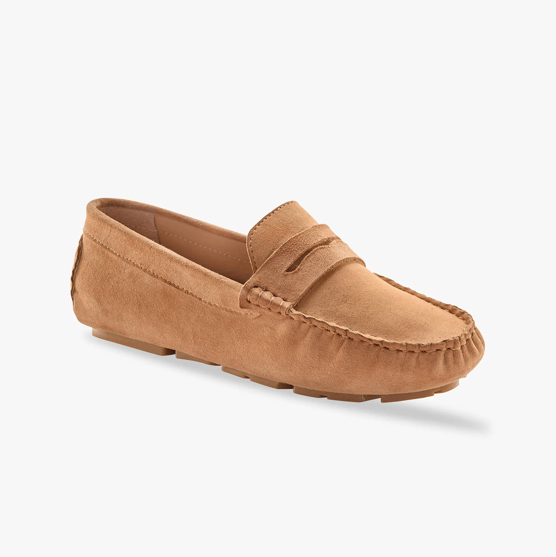 Mocassins in splitleer