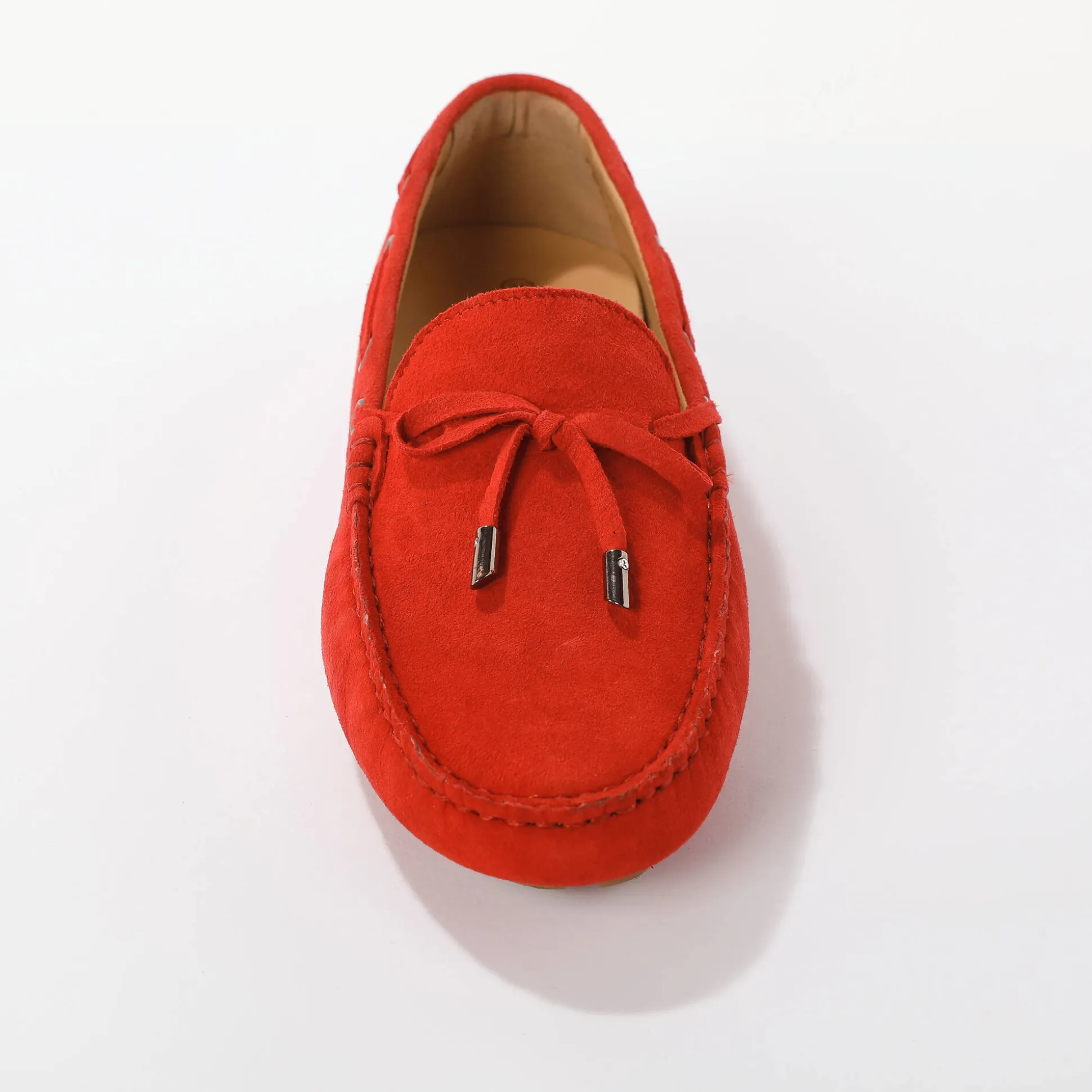 Mocassins in ultrasoepel leer met veters