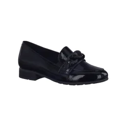 Mocassins met platte hak<br>