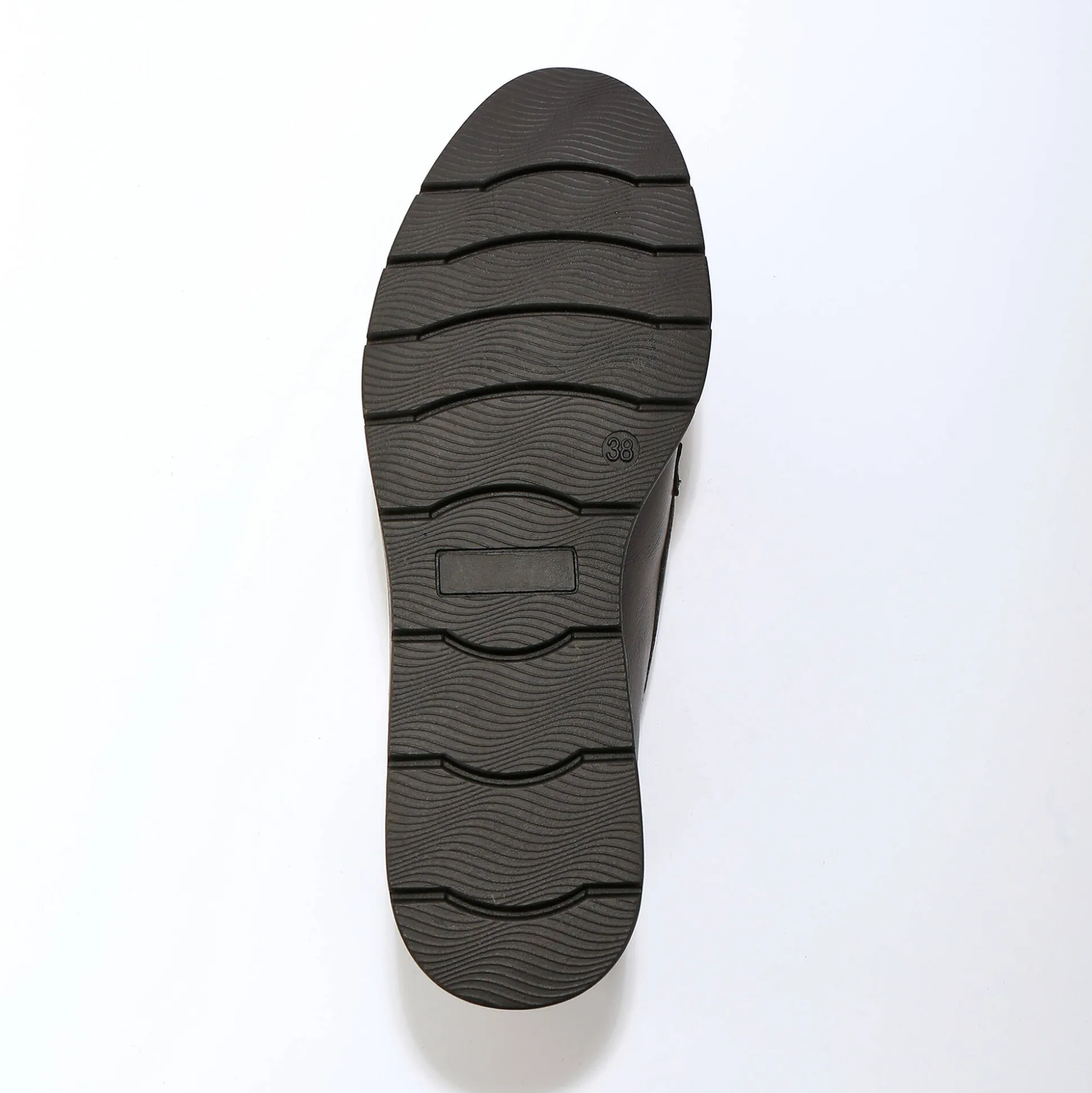 Mocassins met sleehak - dierenhuidprint