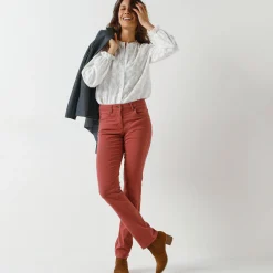 Modellerende broek met 5 zakken