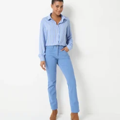 Modellerende broek met 5 zakken