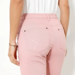 Modellerende broek met 5 zakken