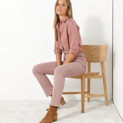 Modellerende broek met 5 zakken