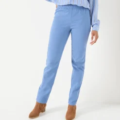 Modellerende broek met 'platte buik' effect en elastische taille