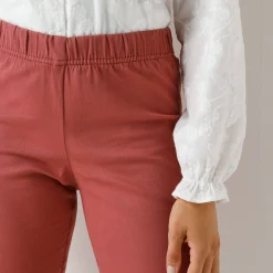 Modellerende broek met 'platte buik' effect en elastische taille