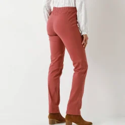 Modellerende broek met 'platte buik' effect en elastische taille