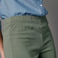 Modellerende broek met 'platte buik' effect en elastische taille