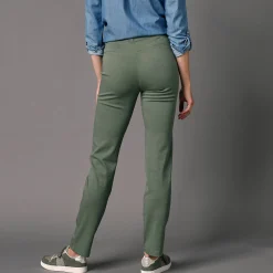 Modellerende broek met 'platte buik' effect en elastische taille