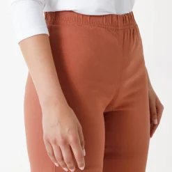 Modellerende broek met 'platte buik' effect en elastische taille