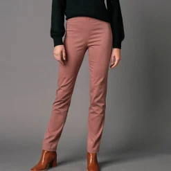 Modellerende broek met 'platte buik' effect en elastische taille